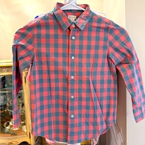 J. Crew boys button down shirt